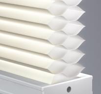 Persianas motorizadas tipo panal de celdas dobles